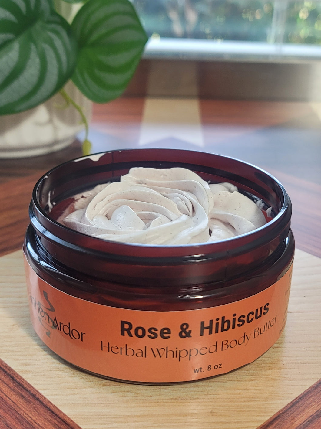 Rose & Hibiscus Herbal Whipped Body Butter