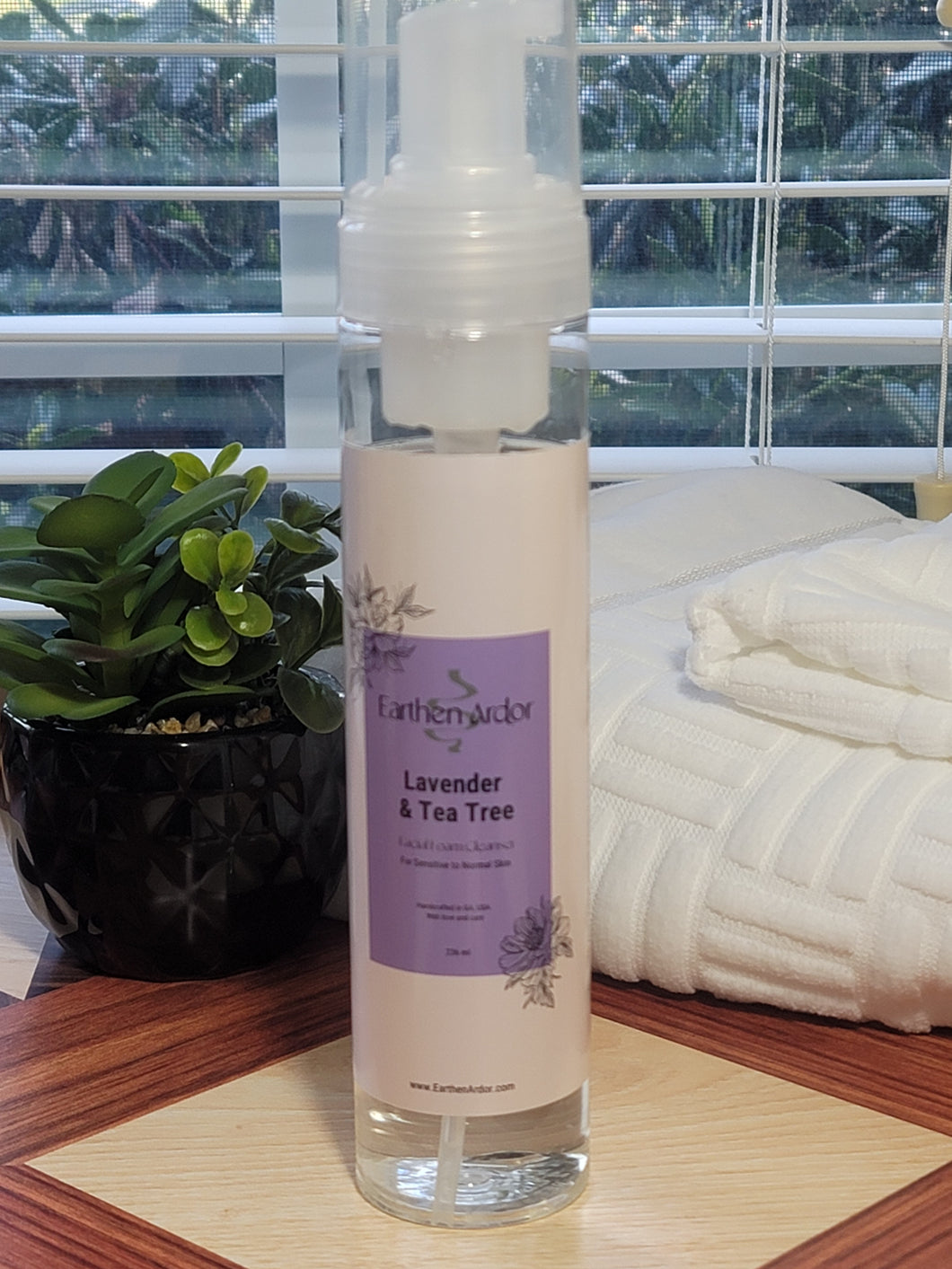 Lavender & Tea Tree Facial Foam Cleanser