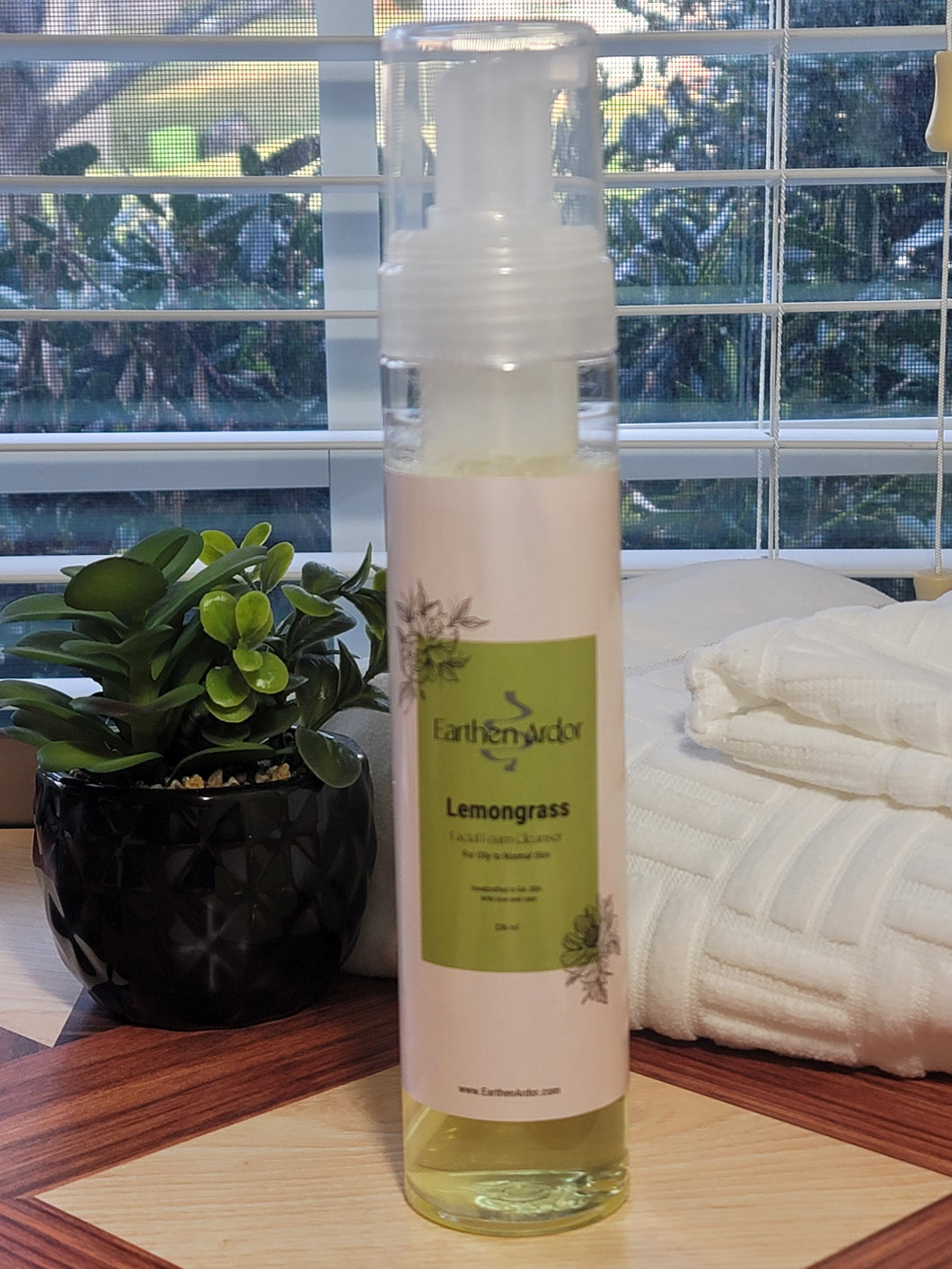 Lemongrass Facial Foam Cleanser